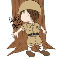 "Eri & Yu"s adventure Day sticker #650430