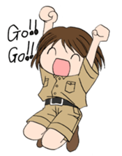 "Eri & Yu"s adventure Day sticker #650431