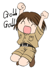 "Eri & Yu"s adventure Day sticker #650431