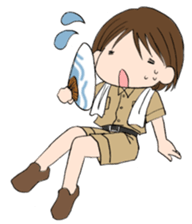 "Eri & Yu"s adventure Day sticker #650432