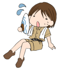 "Eri & Yu"s adventure Day sticker #650432