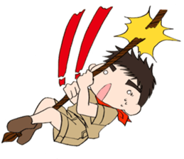 "Eri & Yu"s adventure Day sticker #650444