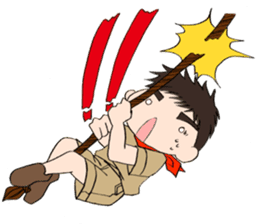 "Eri & Yu"s adventure Day sticker #650444