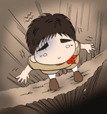 "Eri & Yu"s adventure Day sticker #650447