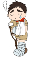 "Eri & Yu"s adventure Day sticker #650451