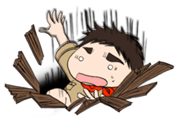 "Eri & Yu"s adventure Day sticker #650452