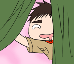 "Eri & Yu"s adventure Day sticker #650453