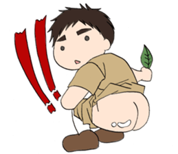 "Eri & Yu"s adventure Day sticker #650454