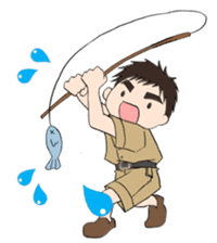 "Eri & Yu"s adventure Day sticker #650457