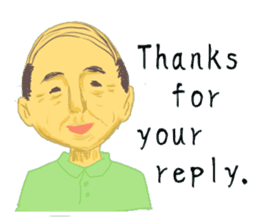 Mr. Sato is a gentleman.(English ver.) sticker #650588