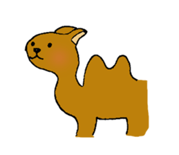 The stamp of an animal sticker #650646