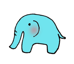 The stamp of an animal sticker #650650