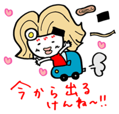 Ms.Ramen-ko the Hakata-ben  mom sticker #650706