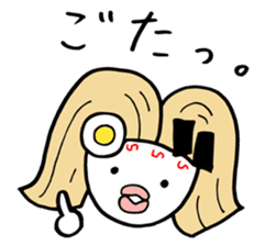 Ms.Ramen-ko the Hakata-ben  mom sticker #650716