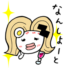 Ms.Ramen-ko the Hakata-ben  mom sticker #650724