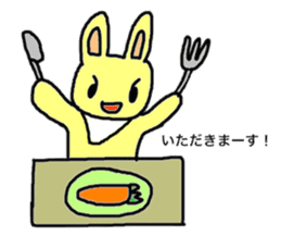 Rabbit-the-Sakurako sticker #650751