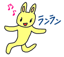 Rabbit-the-Sakurako sticker #650781