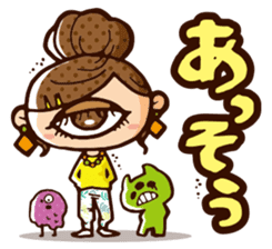 Instability Monster "HITOTSUMEKO" sticker #650788