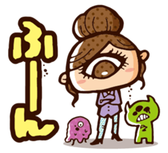 Instability Monster "HITOTSUMEKO" sticker #650789