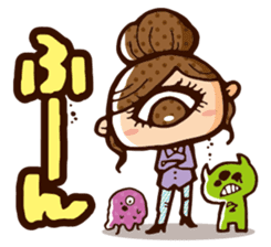 Instability Monster "HITOTSUMEKO" sticker #650789