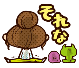 Instability Monster "HITOTSUMEKO" sticker #650800