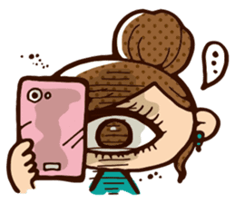 Instability Monster "HITOTSUMEKO" sticker #650805