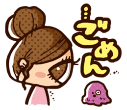 Instability Monster "HITOTSUMEKO" sticker #650806