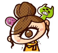 Instability Monster "HITOTSUMEKO" sticker #650808