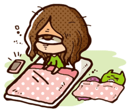 Instability Monster "HITOTSUMEKO" sticker #650815