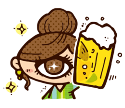 Instability Monster "HITOTSUMEKO" sticker #650818