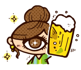 Instability Monster "HITOTSUMEKO" sticker #650818