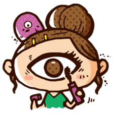 Instability Monster "HITOTSUMEKO" sticker #650819