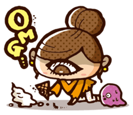 Instability Monster "HITOTSUMEKO" sticker #650824