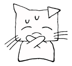 Mr. Rii of a kitten. sticker #651033