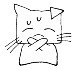 Mr. Rii of a kitten. sticker #651033