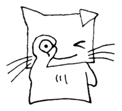 Mr. Rii of a kitten. sticker #651038