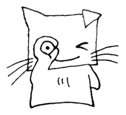 Mr. Rii of a kitten. sticker #651038