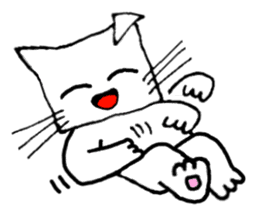 Mr. Rii of a kitten. sticker #651043