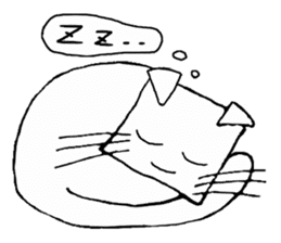 Mr. Rii of a kitten. sticker #651065