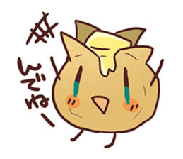 Popular character potato butter in Japan sticker #651239
