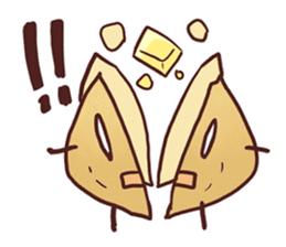 Popular character potato butter in Japan sticker #651241