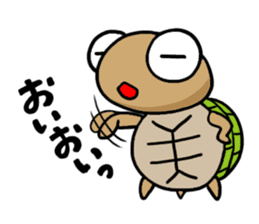 kamekichi the turtle sticker #651365