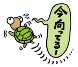 kamekichi the turtle sticker #651381