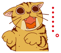 laid-back cat Chi-chan vol.2 sticker #651946