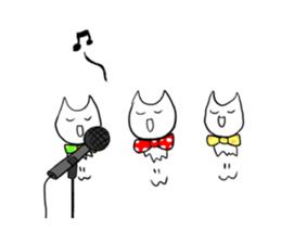 3-second cats and friends ! sticker #652627