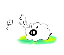 3-second cats and friends ! sticker #652653