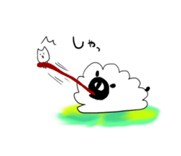 3-second cats and friends ! sticker #652654