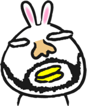 Cute rabbit sticker #652667