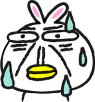 Cute rabbit sticker #652668