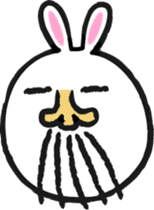 Cute rabbit sticker #652683